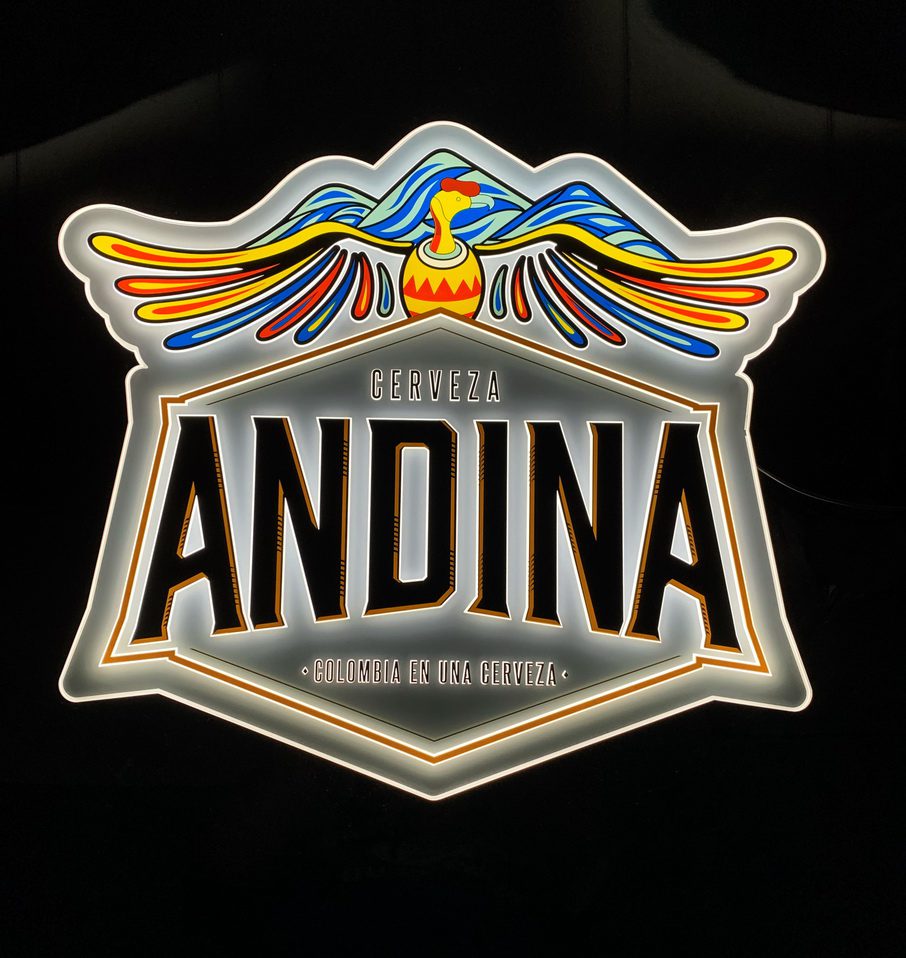 CERVEZA ANDINA - Beer Neon Signs